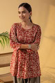 Image for Kusvaa Shk032 Laalima Cotton Short Kurti Front