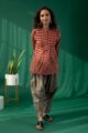 Image for Kusvaa Shk033 Devangi Cotton Short Kurti Front