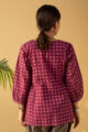 Image for Kusvaa Shk035 Trishona Cotton Short Kurti Back