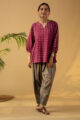 Image for Kusvaa Shk035 Trishona Cotton Short Kurti Front