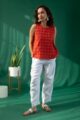Image for Kusvaa Shk036 Elina Cotton Short Kurti Back