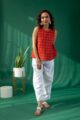 Image for Kusvaa Shk036 Elina Cotton Short Kurti Pocket
