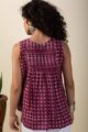 Image for Kusvaa Shk037 Oshima Cotton Short Kurti Closeup