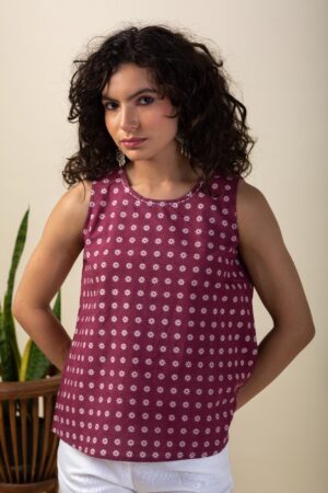 Image for Kusvaa Shk037 Oshima Cotton Short Kurti Featured