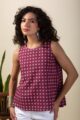 Image for Kusvaa Shk037 Oshima Cotton Short Kurti Front