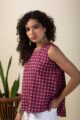 Image for Kusvaa Shk037 Oshima Cotton Short Kurti Side