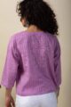 Image for Kusvaa Shk040 Viranshu Handloom Cotton Short Kurti Side