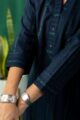 Image for Kusvaa Shk042 Hamsika Handloom Cotton Short Kurti Closeup