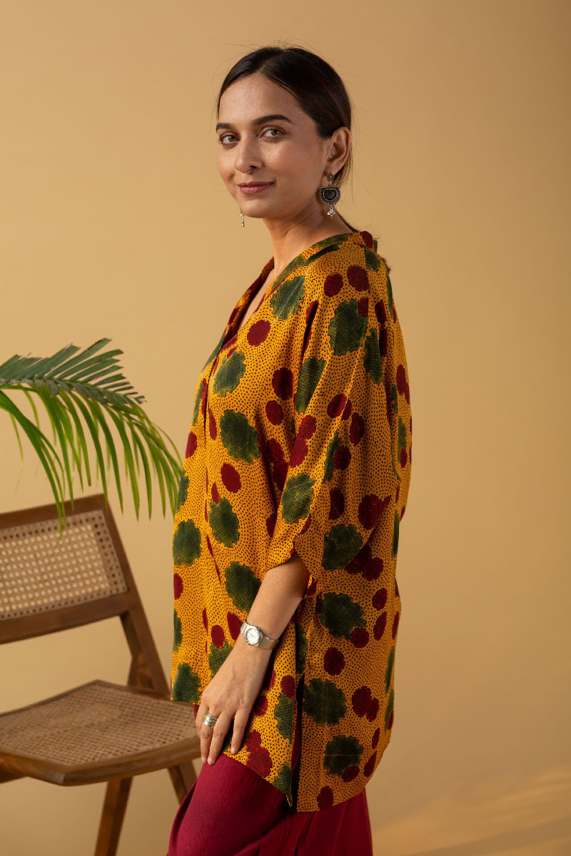 Image for Kusvaa Shk046 Lina Modal Short Kurti Pocket