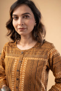Image for Kusvaa Wkr168 Adivi Cotton Straight Kurta Featured New