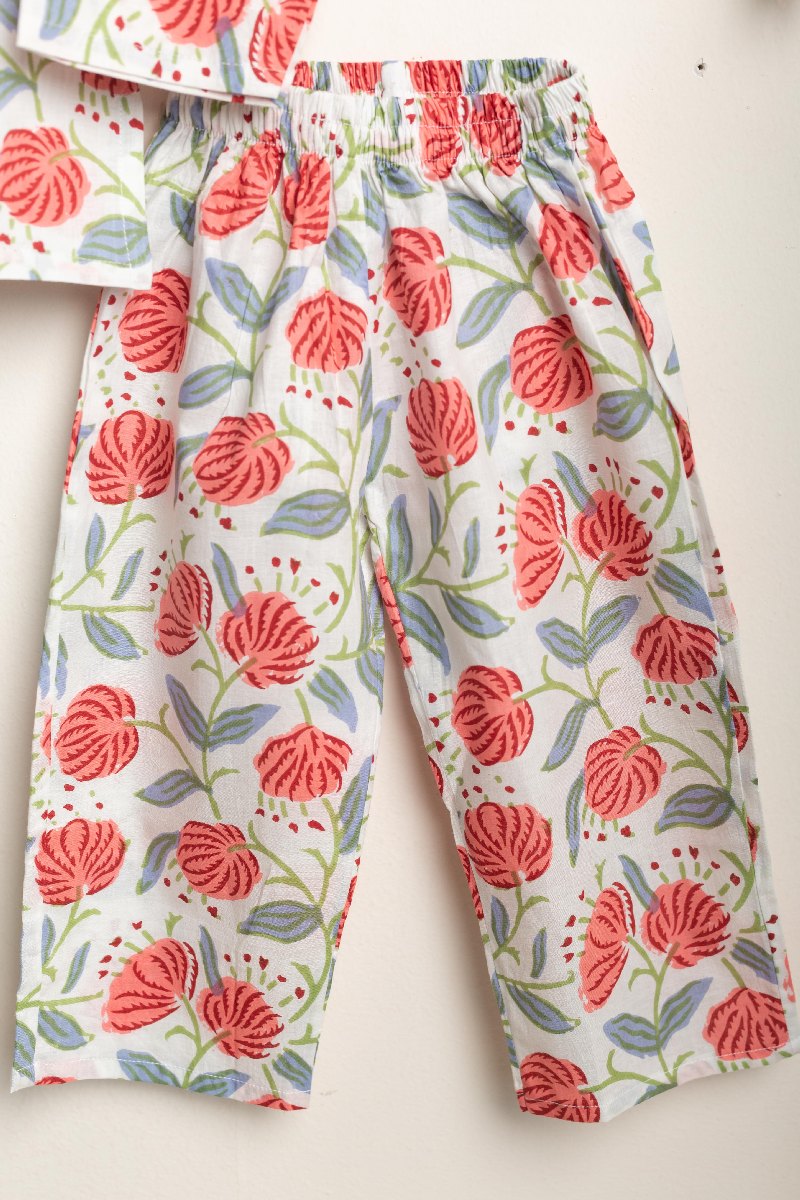 Image for Kusvaa Byw041 Puneet Cotton Kids Lounge Wear Closeup