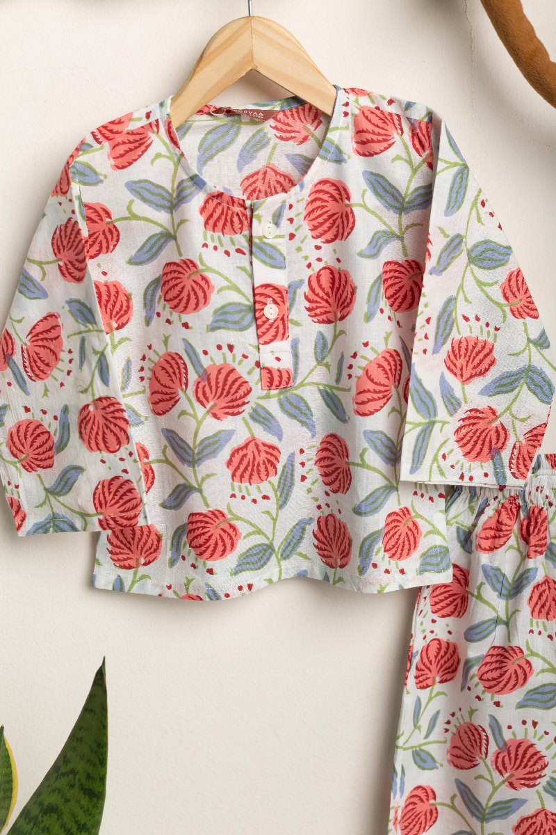 Image for Kusvaa Byw041 Puneet Cotton Kids Lounge Wear Front