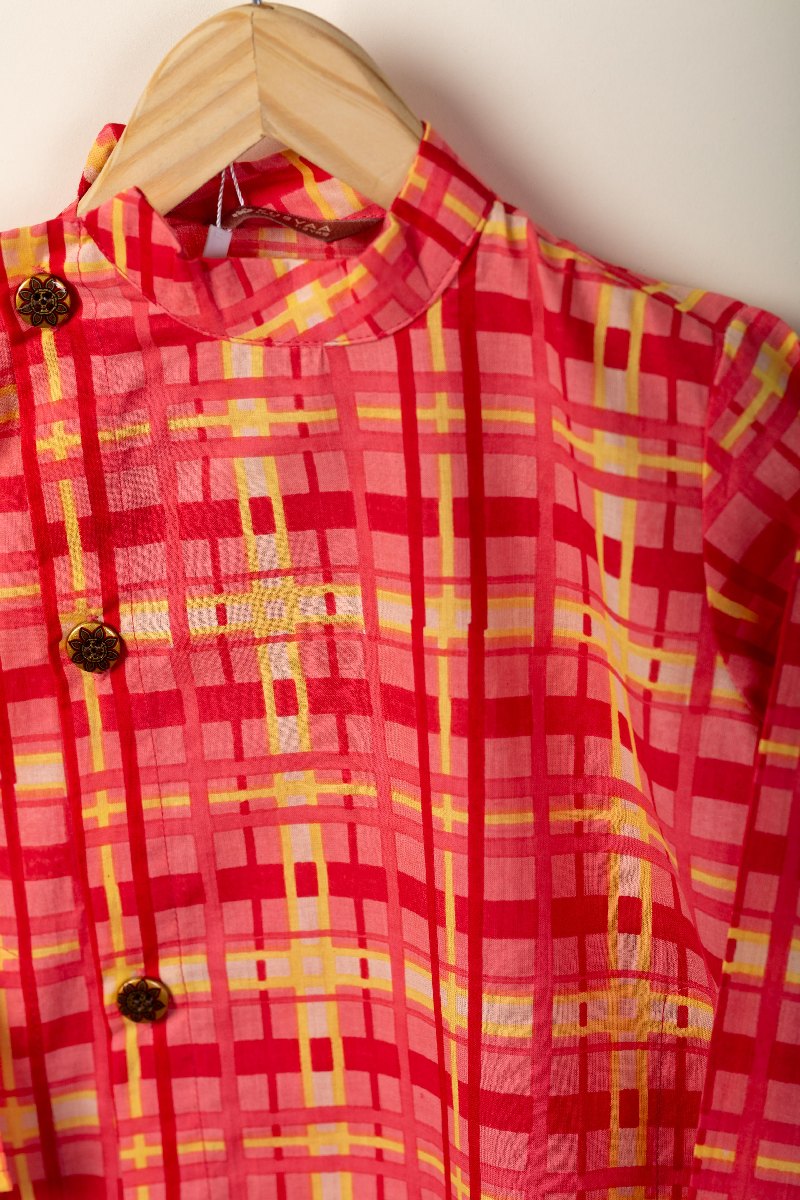 Image for Kusvaa Byw044 Jay Cotton Boys Kurta Side