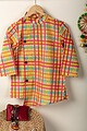 Image for Kusvaa Byw045 Hemanshu Cotton Boys Kurta Featured