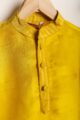 Image for Kusvaa Byw047 Udayan Tissue Viscos Boy's Kurta Pant Set Closeup