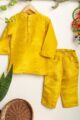 Image for Kusvaa Byw047 Udayan Tissue Viscos Boy's Kurta Pant Set Featured