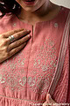 Image for Kusvaa Cood099 Srijachanderi Kurta Pant Set Closeup