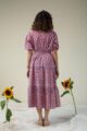 Image for Kusvaa Dr049 Medha Cotton A Line Dress Back