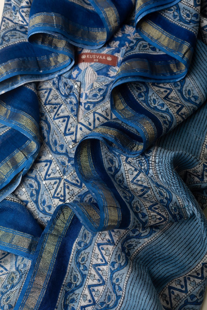 Image for Kusvaa Dup219 Avita Chanderi Dupatta Featured