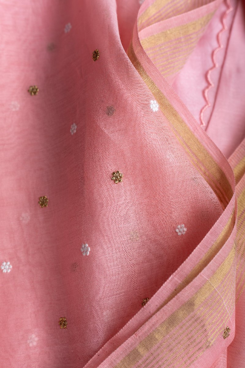 Image for Kusvaa Dup230 Srividya Chanderi Dupatta Front