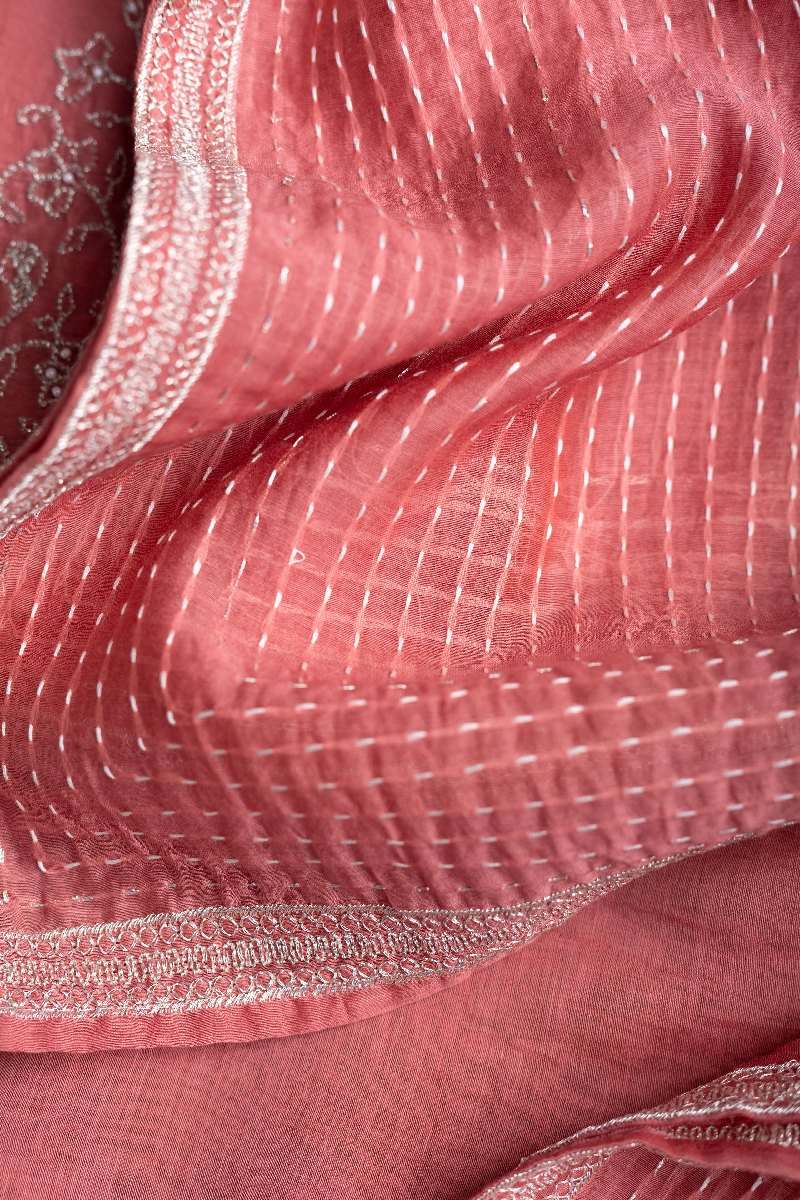 Image for Kusvaa Dup232 Srija Chanderi Dupatta Front
