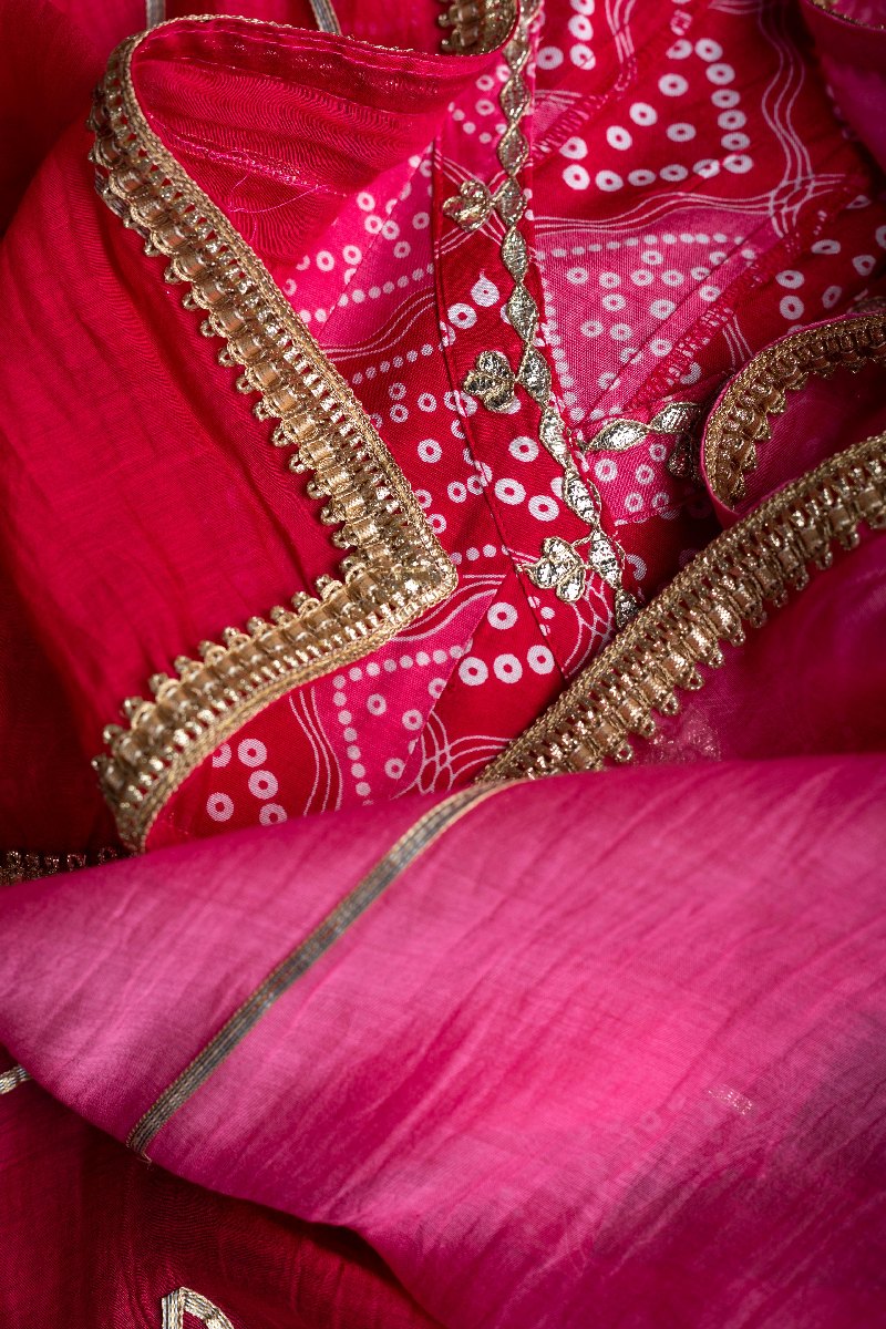 Image for Kusvaa Dup233 Maithaly Chanderi Silk Dupatta Side