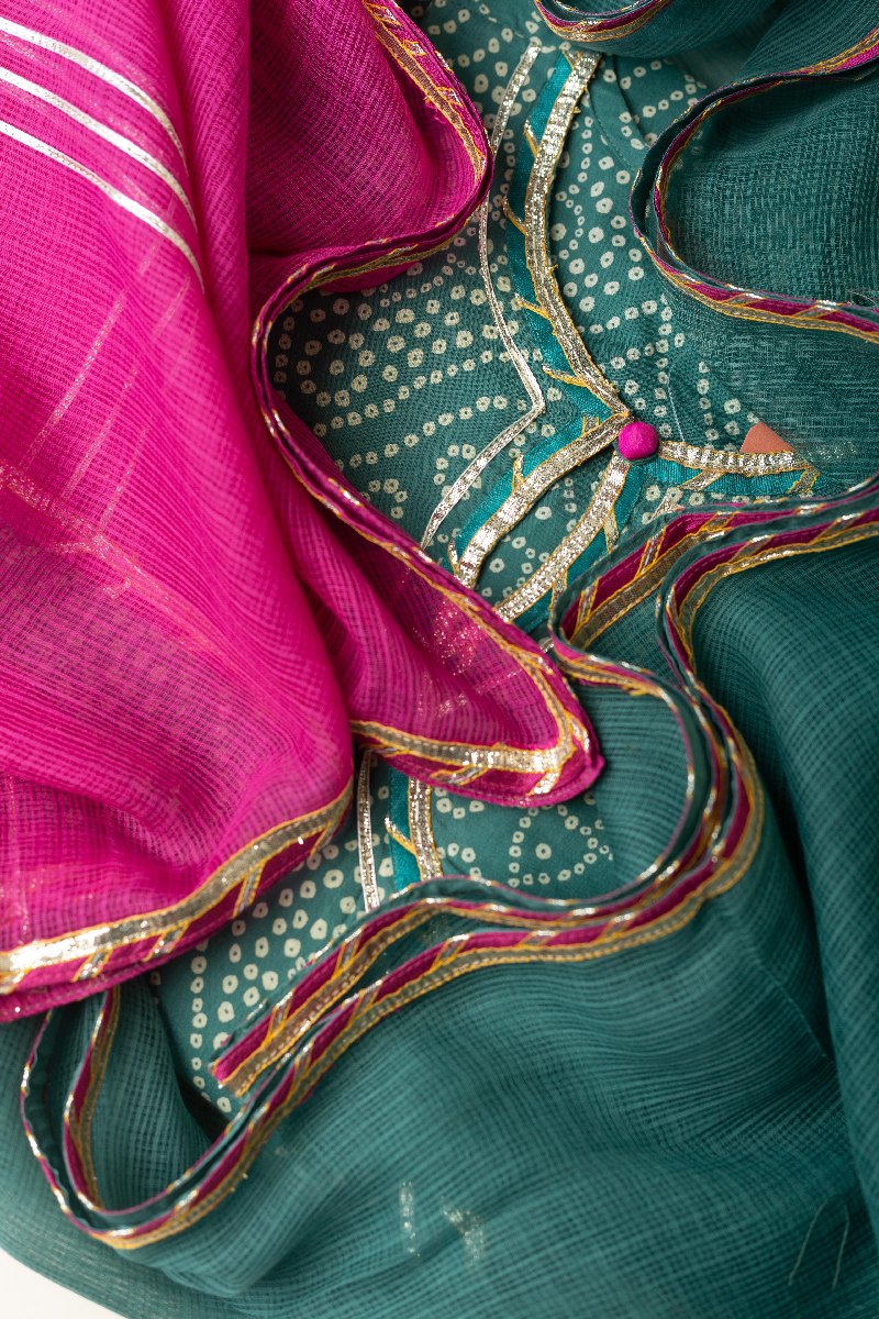 Image for Kusvaa Dup235 Tithira Kota Doriya Dupatta Closeup