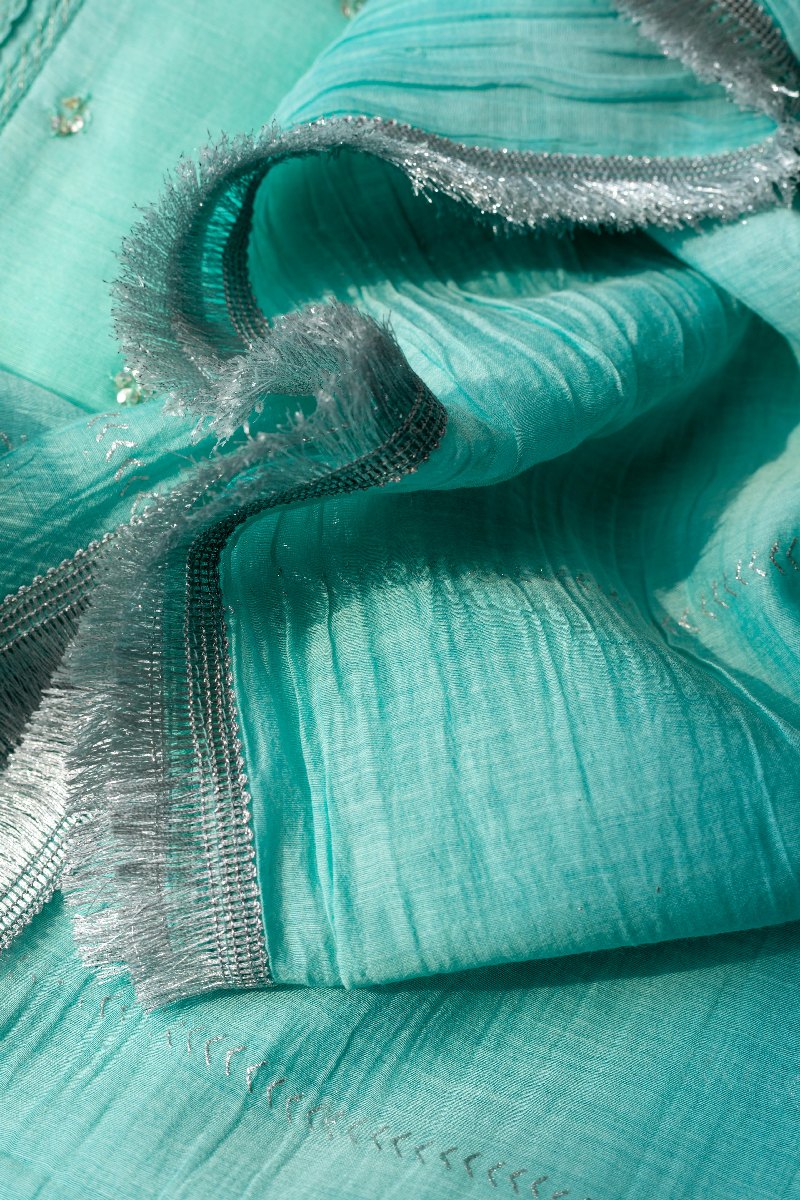 Image for Kusvaa Dup237 Maya Chanderi Dupatta Front