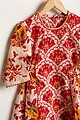 Image for Kusvaa Grw082 Tripti Cotton Girls Kurta Pant Set Closeup 3