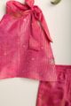 Image for Kusvaa Grw085 Risha Tissue Viscos Girls Kurta Pant Set Front