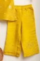 Image for Kusvaa Grw086 Udayana Tissue Viscos Girls Kurta Pant Set Closeup 2