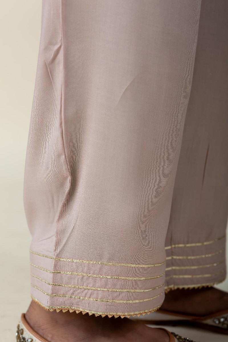 Image for Kusvaa Plz001 Neerja Muslin Palazzo Closeup