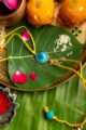 Image for Kusvaa Rak005 Krishna Handmade Rakhi Side