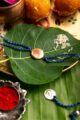 Image for Kusvaa Rak006 Khushi Handmade Rakhi Side