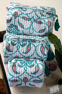 Image for Kusvaa Ubg014 Nirvan Toiletry Pouch Set Of 3 Featured