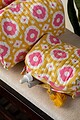 Image for Kusvaa Ubg019 Ishanvi Toiletry Pouch Set Of 3 Closeup