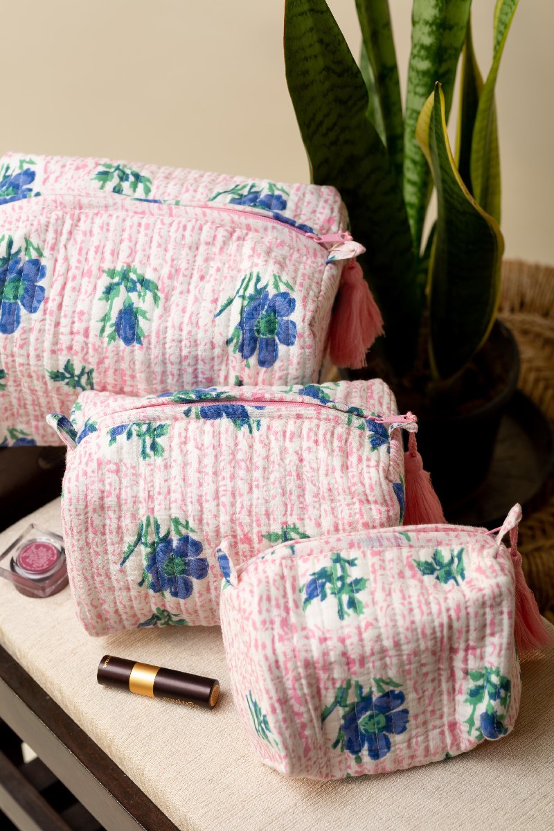 Image for Kusvaa Ubg021 Lalika Toiletry Pouch Set Of 3 Sitting