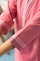 Image for Kusvaa Wkr177 Drusti Handloom Cotton Kurta Closeup