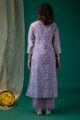 Image for Kusvaa Wkr188 Anima Chanderi Straight Fit Kurta Sitting