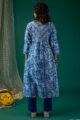 Image for Kusvaa Wkr189 Avita Chanderi A Line Kurta Back