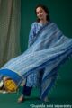 Image for Kusvaa Wkr189 Avita Chanderi A Line Kurta Side