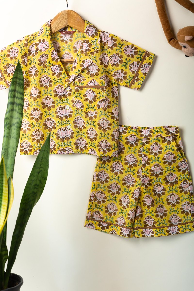 Image for Kusvaa Byw053 Aarav Cotton Kids Co Ord Set Featured