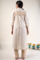 Image for Kusvaa Cood104 Nyra Handloom Cotton Kurta Pant Set Sitting New