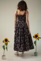 Image for Kusvaa Dr064 Lavitha Cotton Handblock Dress Sitting New