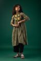 Image for Kusvaa Dr066 Kavyam Cotton A Line Dress Back