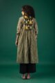 Image for Kusvaa Dr066 Kavyam Cotton A Line Dress Side