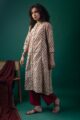 Image for Kusvaa Dr067 Inaya Cotton A Line Dress Closeup 3