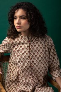 Image for Kusvaa Dr067 Inaya Cotton A Line Dress Featured