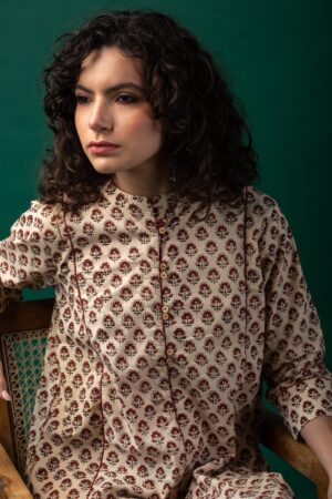 Image for Kusvaa Dr067 Inaya Cotton A Line Dress Featured