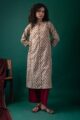 Image for Kusvaa Dr067 Inaya Cotton A Line Dress Front